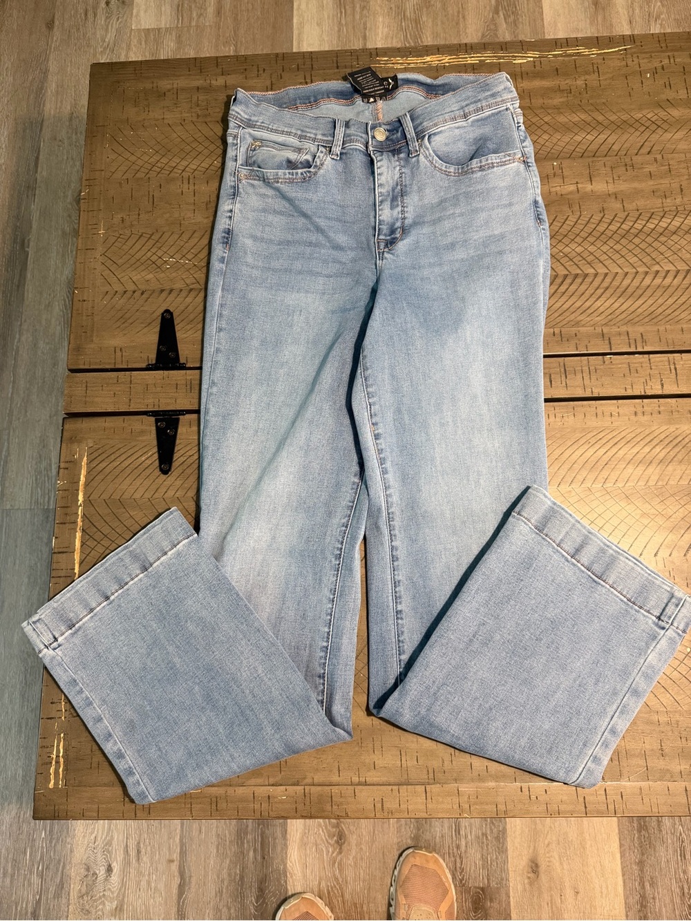 Nanette Lepore Light Blue Flare Jeans